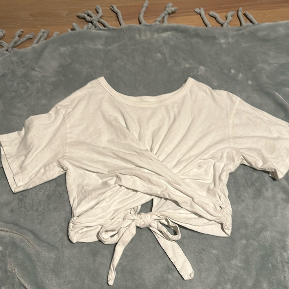 Aerie Crossover Crop Top